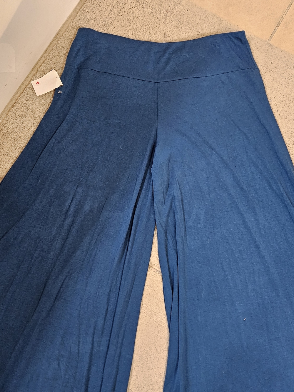 Nally & Millie Blue Palazzo Pants – Size XL - Picture 8 of 9